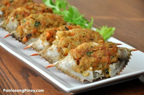 filipino crab recipe|Rellenong Alimasag Recipe (Stuffed Crab).